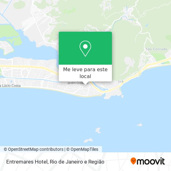 Entremares Hotel mapa