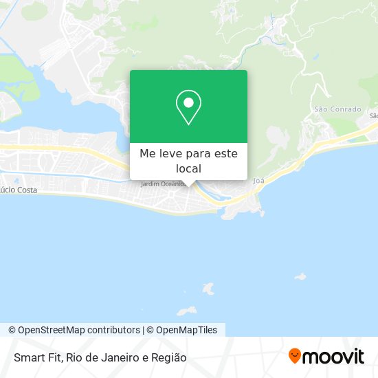 Smart Fit mapa