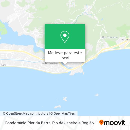 Condomínio Pier da Barra mapa