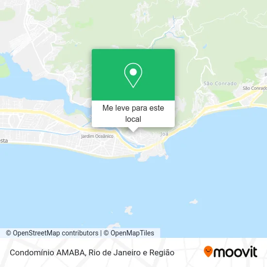 Condomínio AMABA mapa