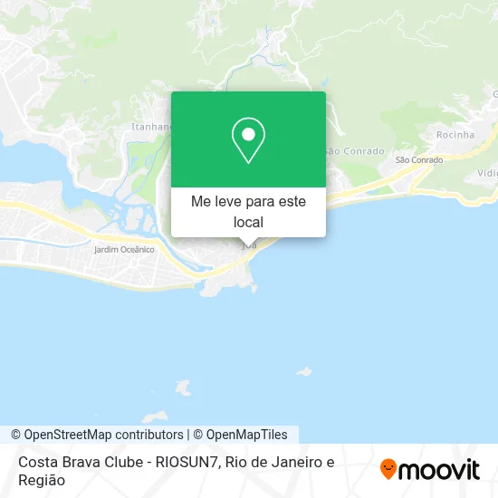Costa Brava Clube - RIOSUN7 mapa