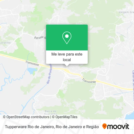 Tupperware Rio de Janeiro mapa