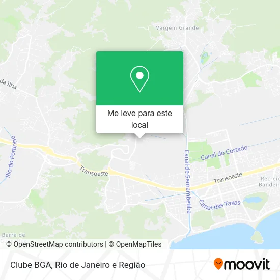 Clube BGA mapa