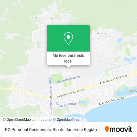 RG Personal Residences mapa