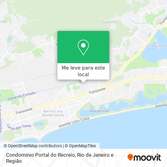 Condomínio Portal do Recreio mapa
