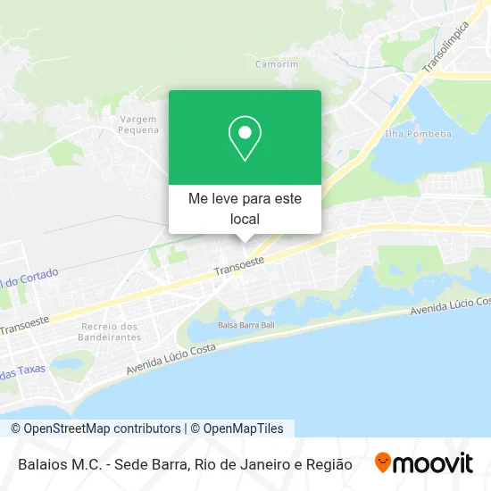 Balaios M.C. - Sede Barra mapa