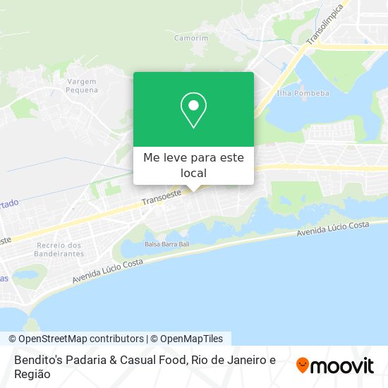 Bendito's Padaria & Casual Food mapa