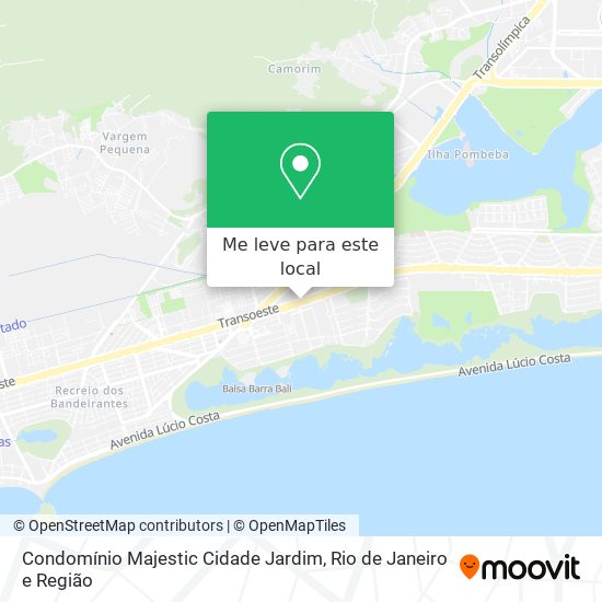 Condomínio Majestic Cidade Jardim mapa