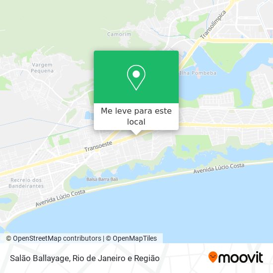 Salão Ballayage mapa