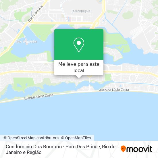 Condominio Dos Bourbon - Parc Des Prince mapa