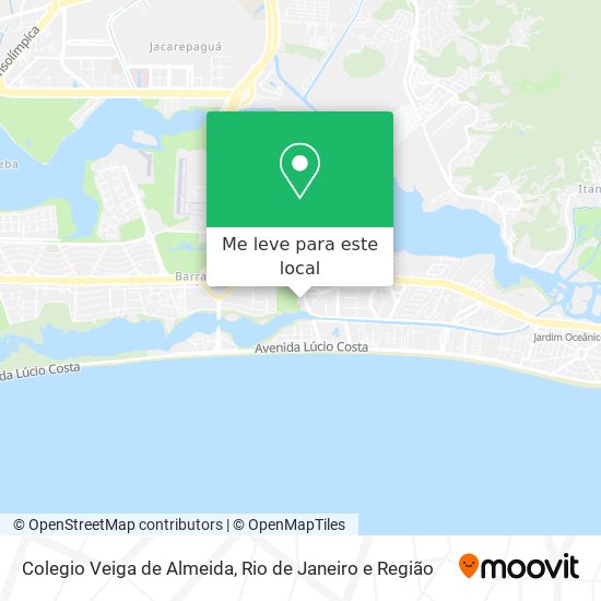 Colegio Veiga de Almeida mapa