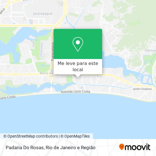 Padaria Do Rosas mapa