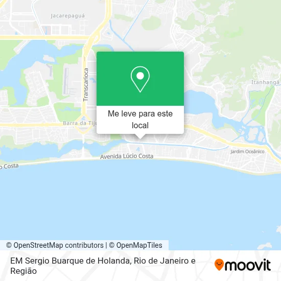 EM Sergio Buarque de Holanda mapa