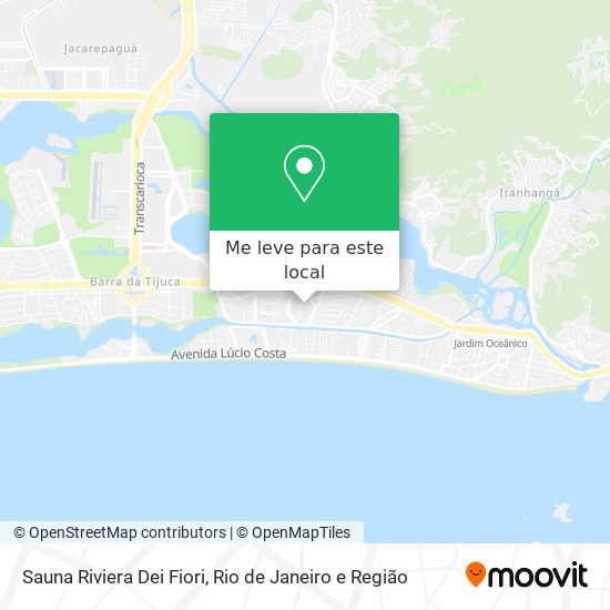 Sauna Riviera Dei Fiori mapa