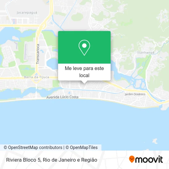 Riviera Bloco 5 mapa