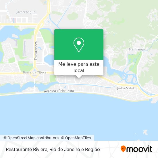 Restaurante Riviera mapa