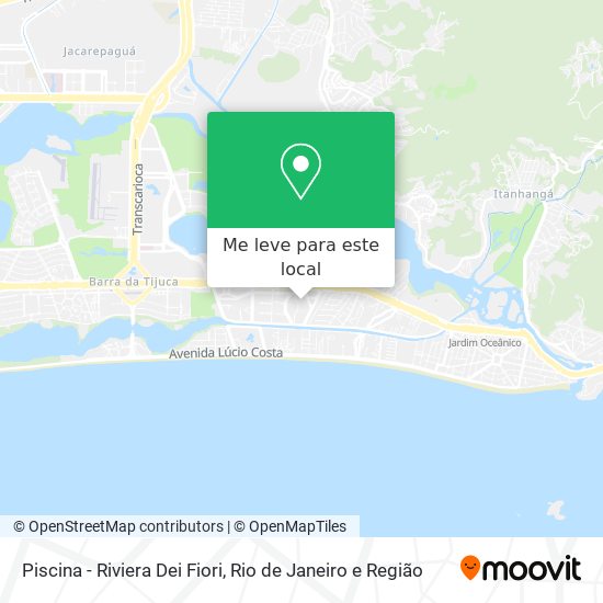 Piscina - Riviera Dei Fiori mapa