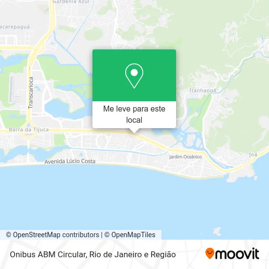 Onibus ABM Circular mapa