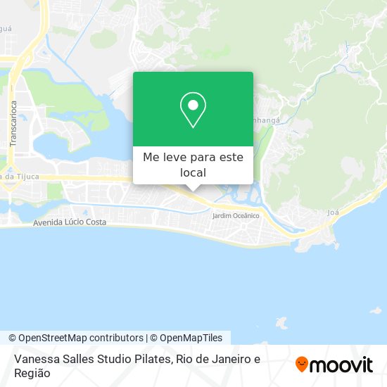 Vanessa Salles Studio Pilates mapa