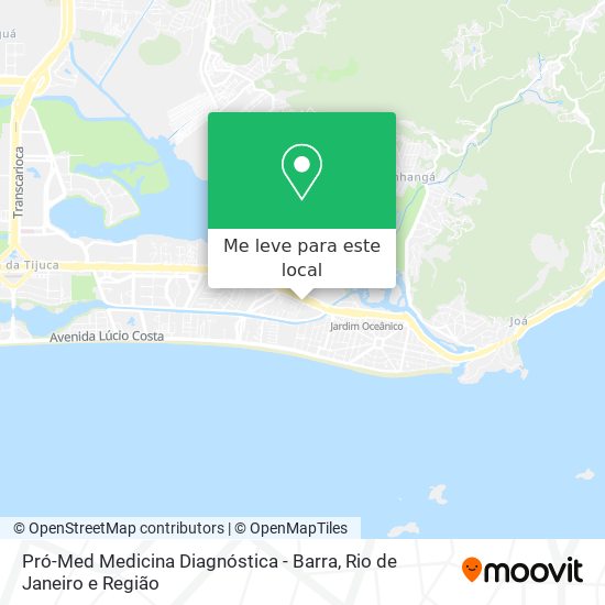 Pró-Med Medicina Diagnóstica - Barra mapa