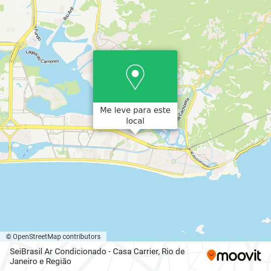 SeiBrasil Ar Condicionado - Casa Carrier mapa