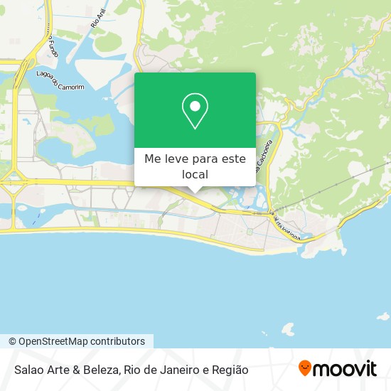 Salao Arte & Beleza mapa