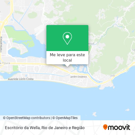 Escritório da Wella mapa