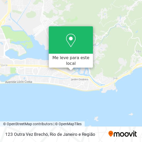 123 Outra Vez Brechó mapa