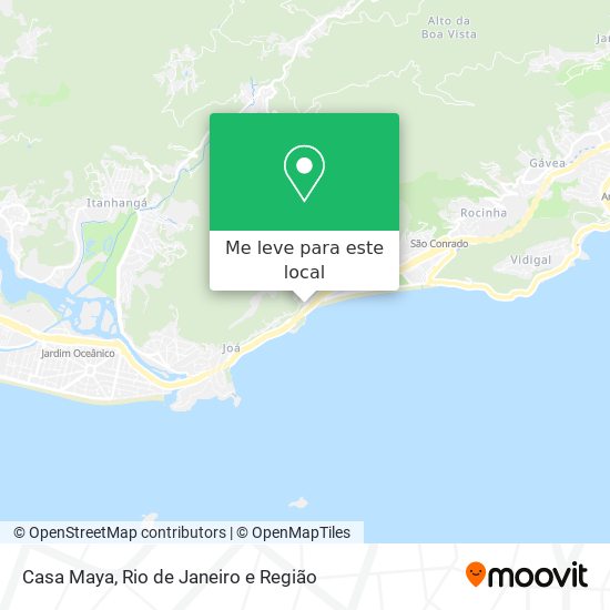 Casa Maya mapa