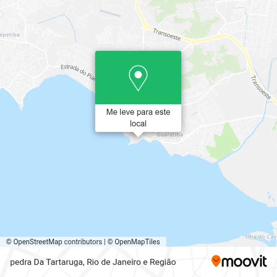 pedra Da Tartaruga mapa