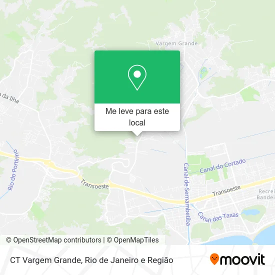 CT Vargem Grande mapa