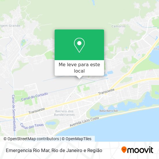 Emergencia Rio Mar mapa