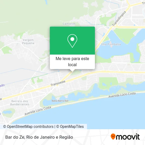 Bar do Ze mapa