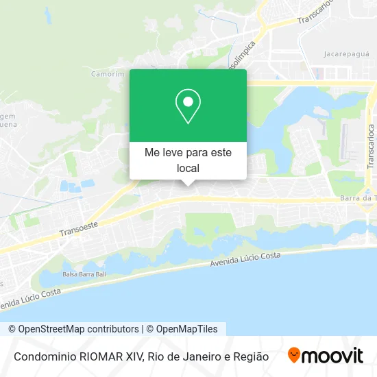 Condominio RIOMAR XIV mapa