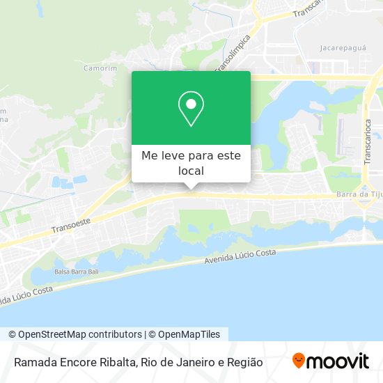 Ramada Encore Ribalta mapa