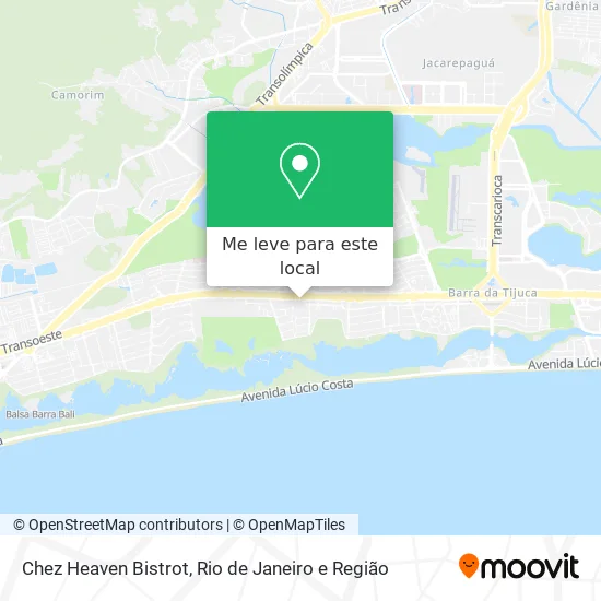 Chez Heaven Bistrot mapa