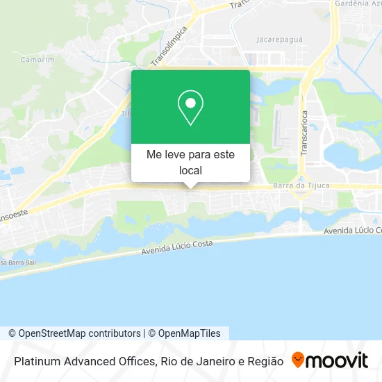 Platinum Advanced Offices mapa