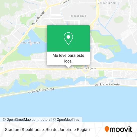 Stadium Steakhouse mapa