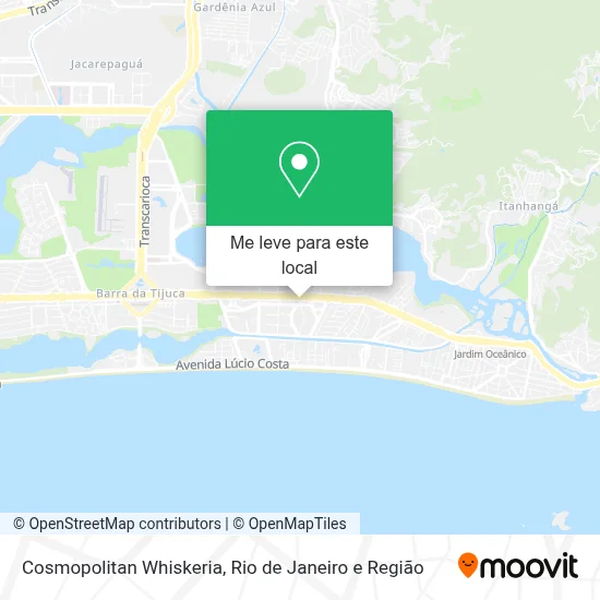 Cosmopolitan Whiskeria mapa