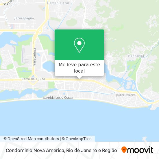 Condominio Nova America mapa