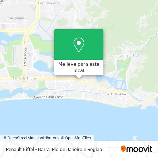 Renault Eiffel - Barra mapa