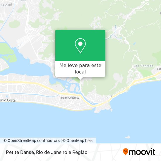 Petite Danse mapa