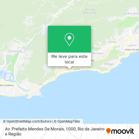 Av. Prefeito Mendes De Morais, 1000 mapa
