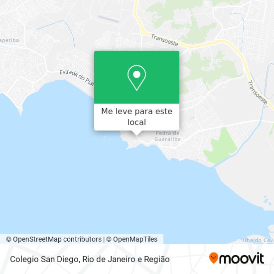 Colegio San Diego mapa