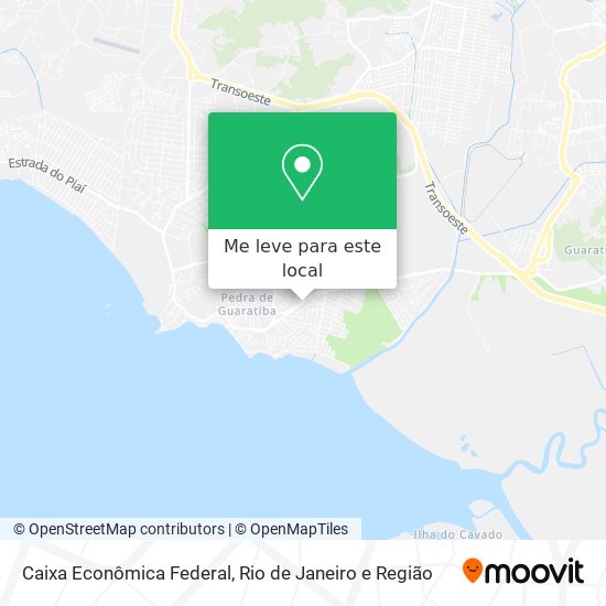 Caixa Econômica Federal mapa