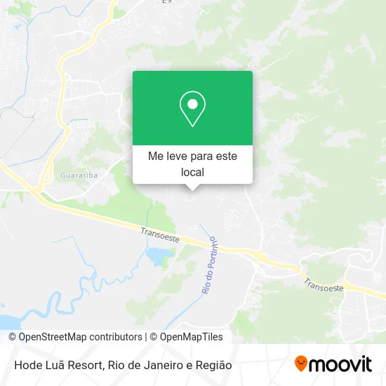 Hode Luã Resort mapa