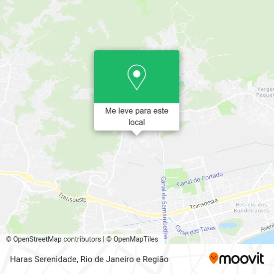 Haras Serenidade mapa