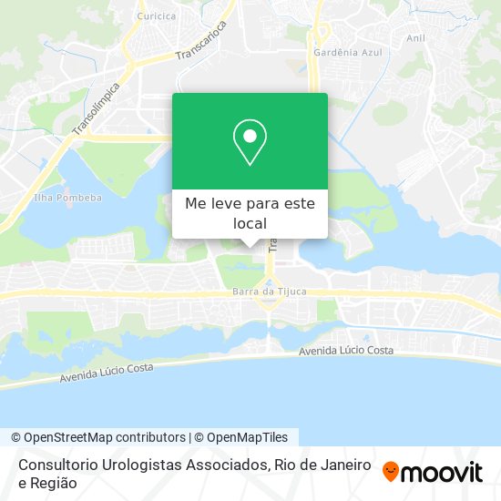 Consultorio Urologistas Associados mapa