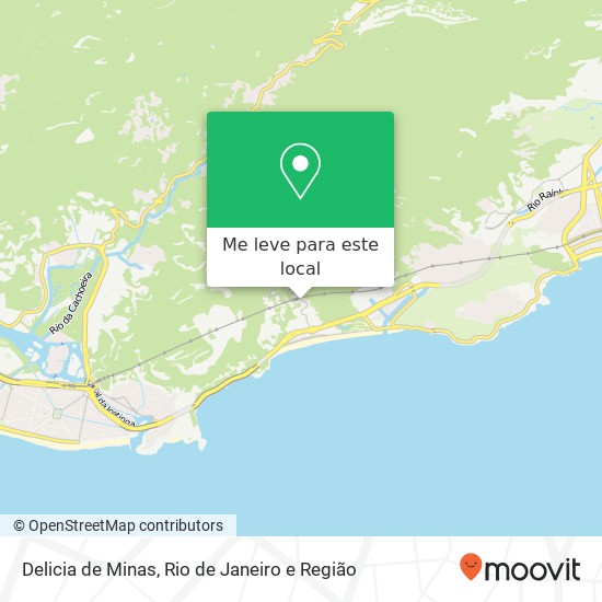 Delicia de Minas mapa