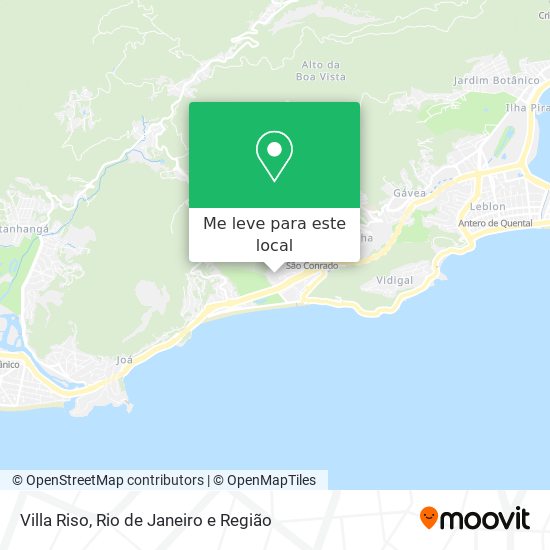 Villa Riso mapa